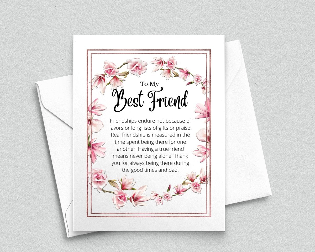 Thoughtful Best Friend Birthday Card